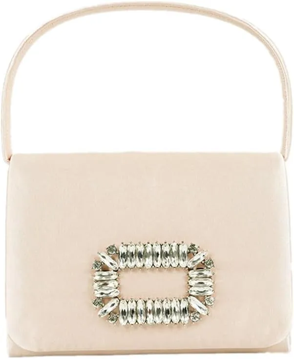 Ins with Diamond Dinner Bag Small Square Bag Crossbody bag Wedding Party Dress Clutch bag Stylish studio bag