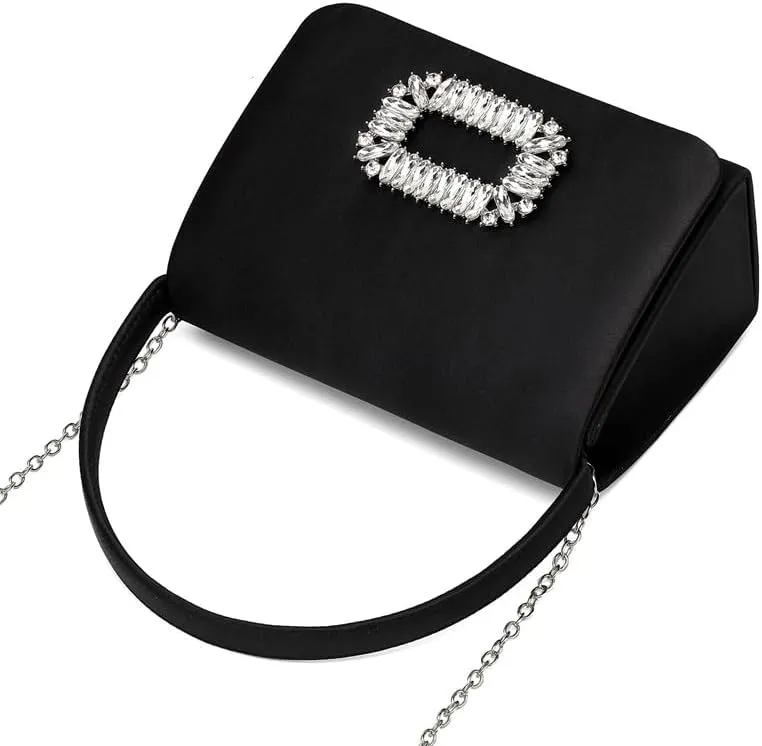 Ins with Diamond Dinner Bag Small Square Bag Crossbody bag Wedding Party Dress Clutch bag Stylish studio bag