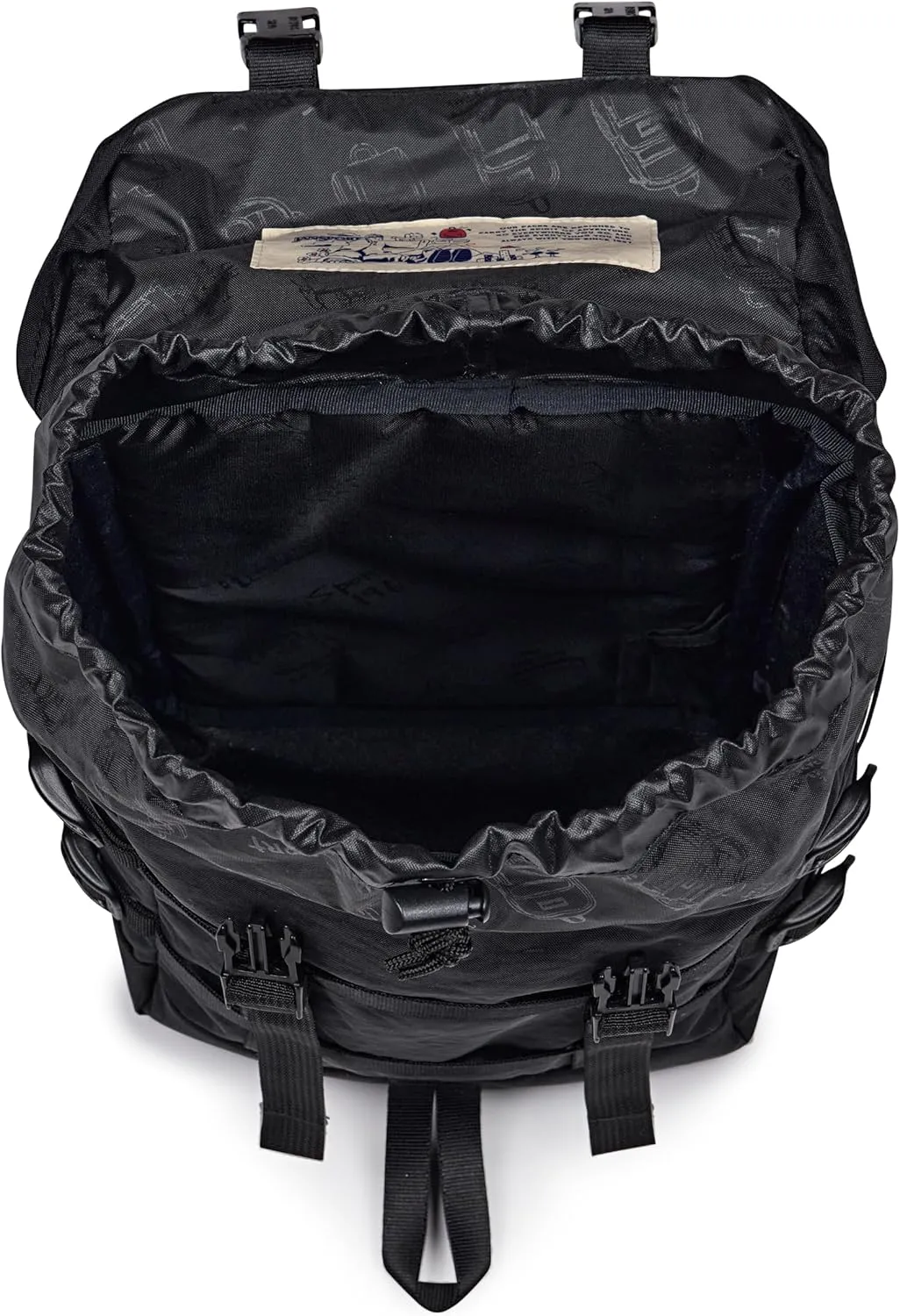 JanSport Mini Skip Pack  Compact Backpack with Main Compartment, Side Water Bottle Pocket, and Zippered Accessory Pocket, Black