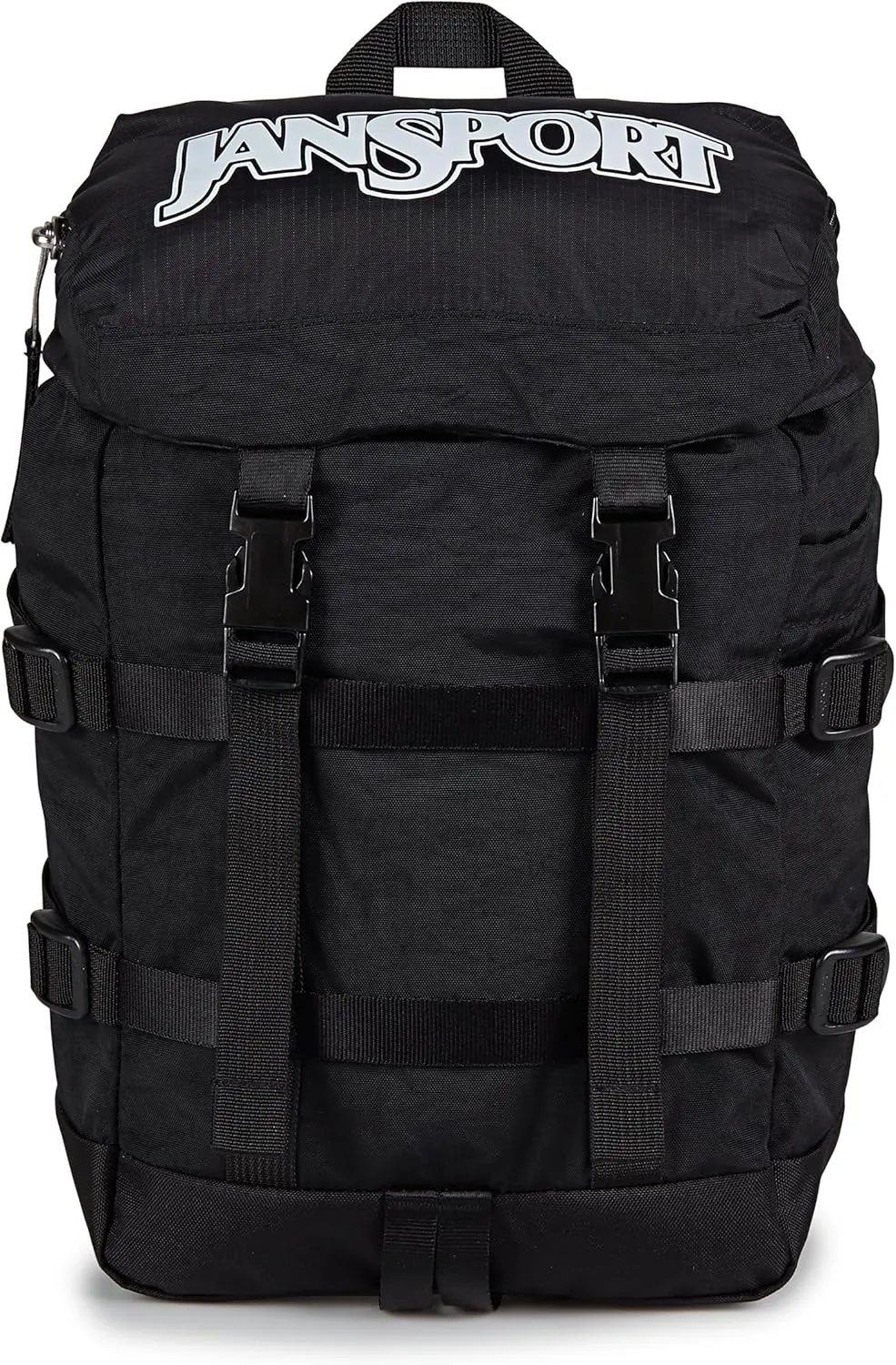 JanSport Mini Skip Pack  Compact Backpack with Main Compartment, Side Water Bottle Pocket, and Zippered Accessory Pocket, Black