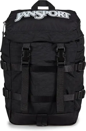 JanSport Mini Skip Pack  Compact Backpack with Main Compartment, Side Water Bottle Pocket, and Zippered Accessory Pocket, Black