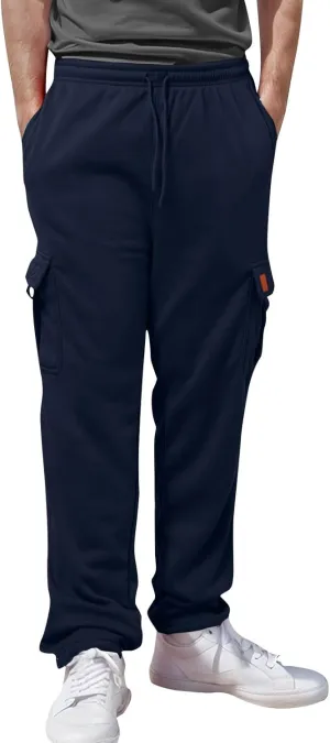 Joggers for Men Casual Solid Pants Leggings Trousers Tooling Multi-Pocket Men's Color Men's Pants Slim Fit Track