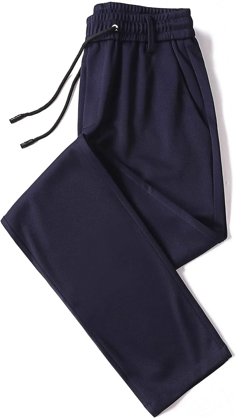 Joggers for Men Slim Fit Lightweight Casual Work Pants Elastic Waist Drawstring Plus Size Sweatpants Jogging Hiking Pants