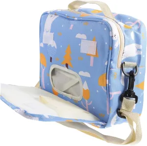 KESYOO Fashionable Diaper Bag Tote for Travel Multifunctional Messenger Purse with Closure Lightweight Stylish Quilted Detailing Stroller Accessory for Moms