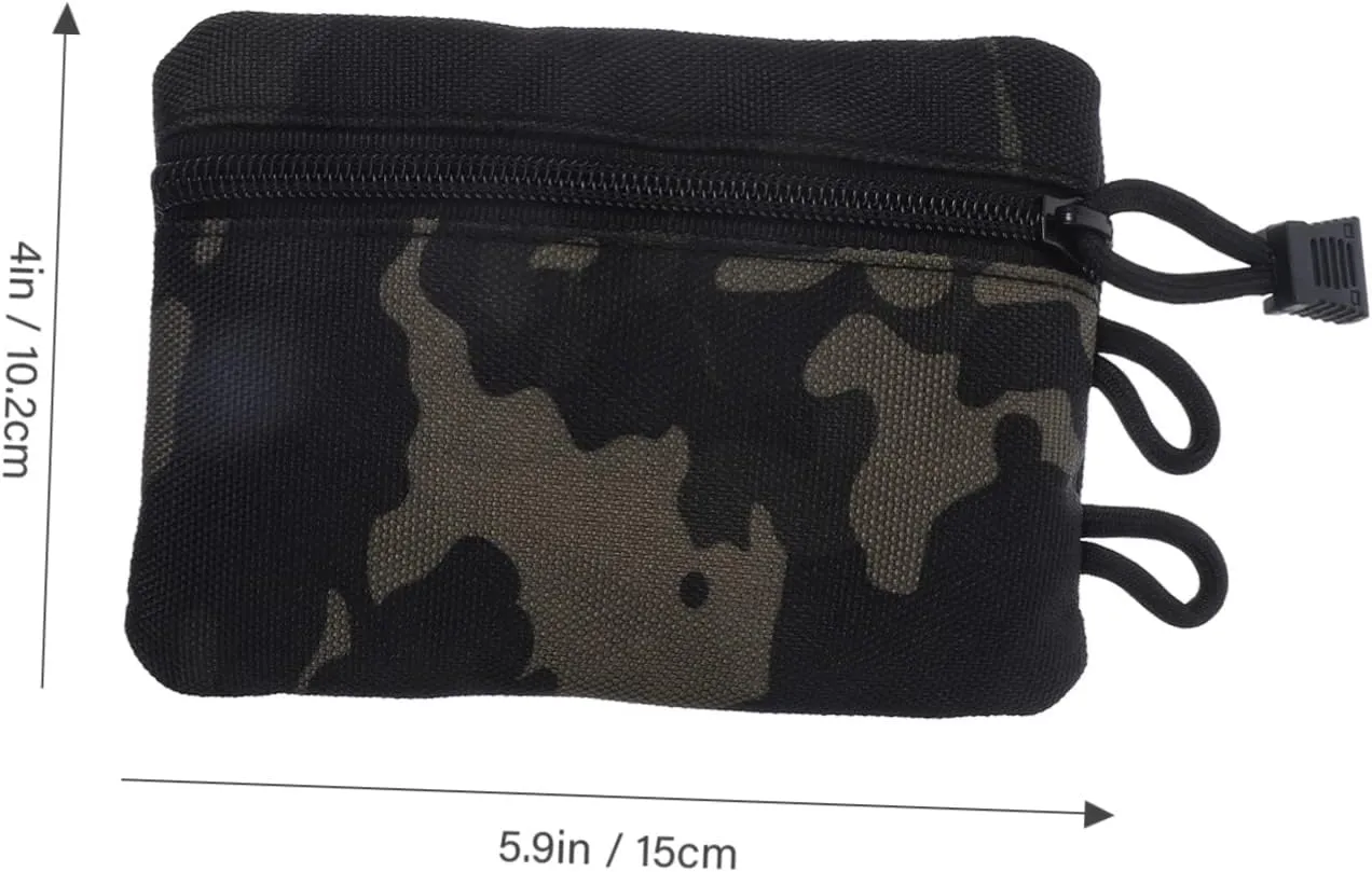 KESYOO Outdoor Utility Pouch Men's Belt Pouch Bag Lightweight Hiking Waist Pack Travel Accessory Bag Compact Design Oxford