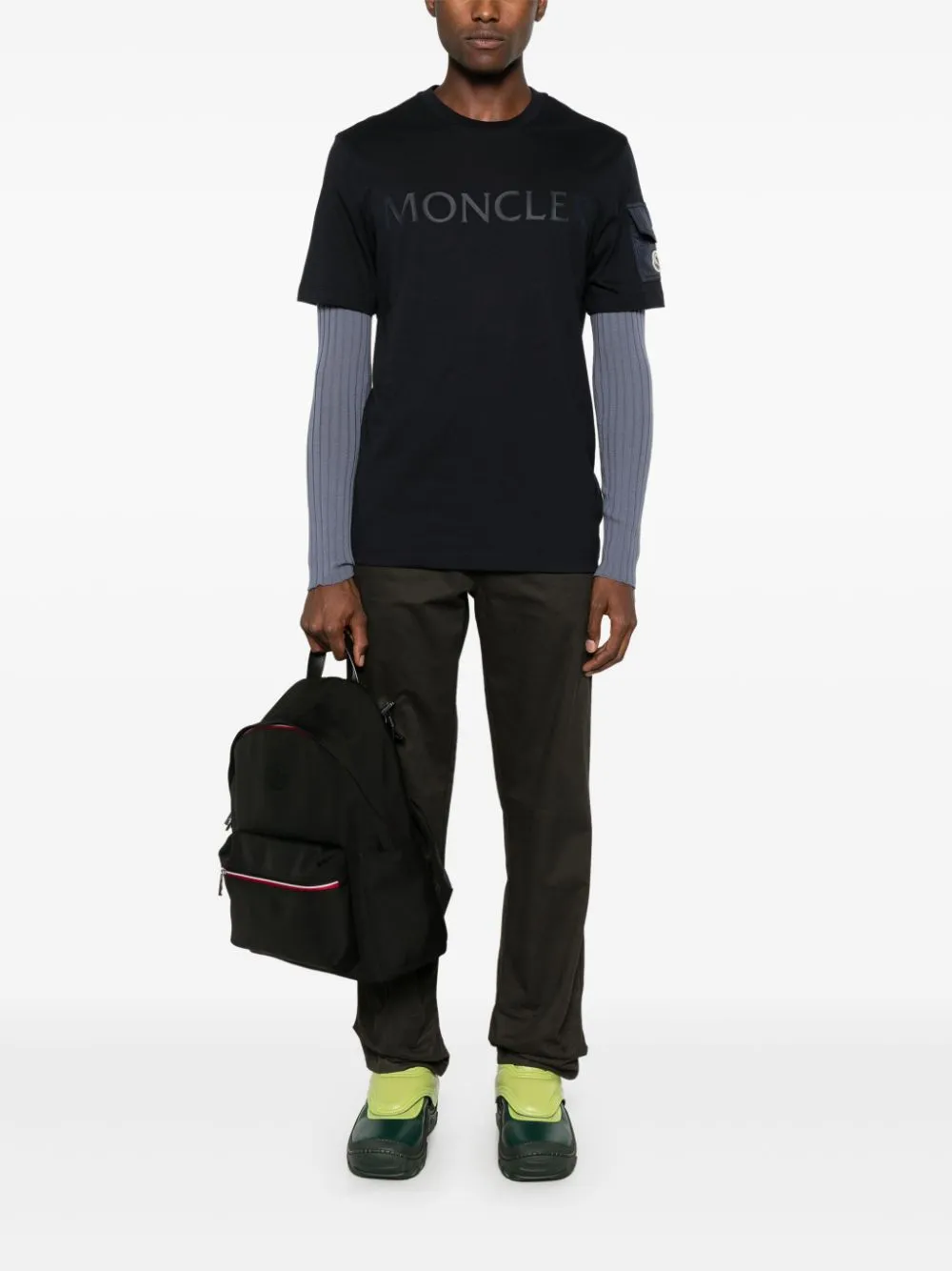 laminated-logo T-shirt