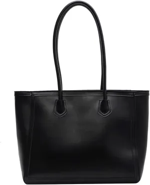 Leather Tote Bag for Women Stylish Shoulder Handbag Large Capacity Tote Purse Casual Work Bag Waterproof Shopping Bag