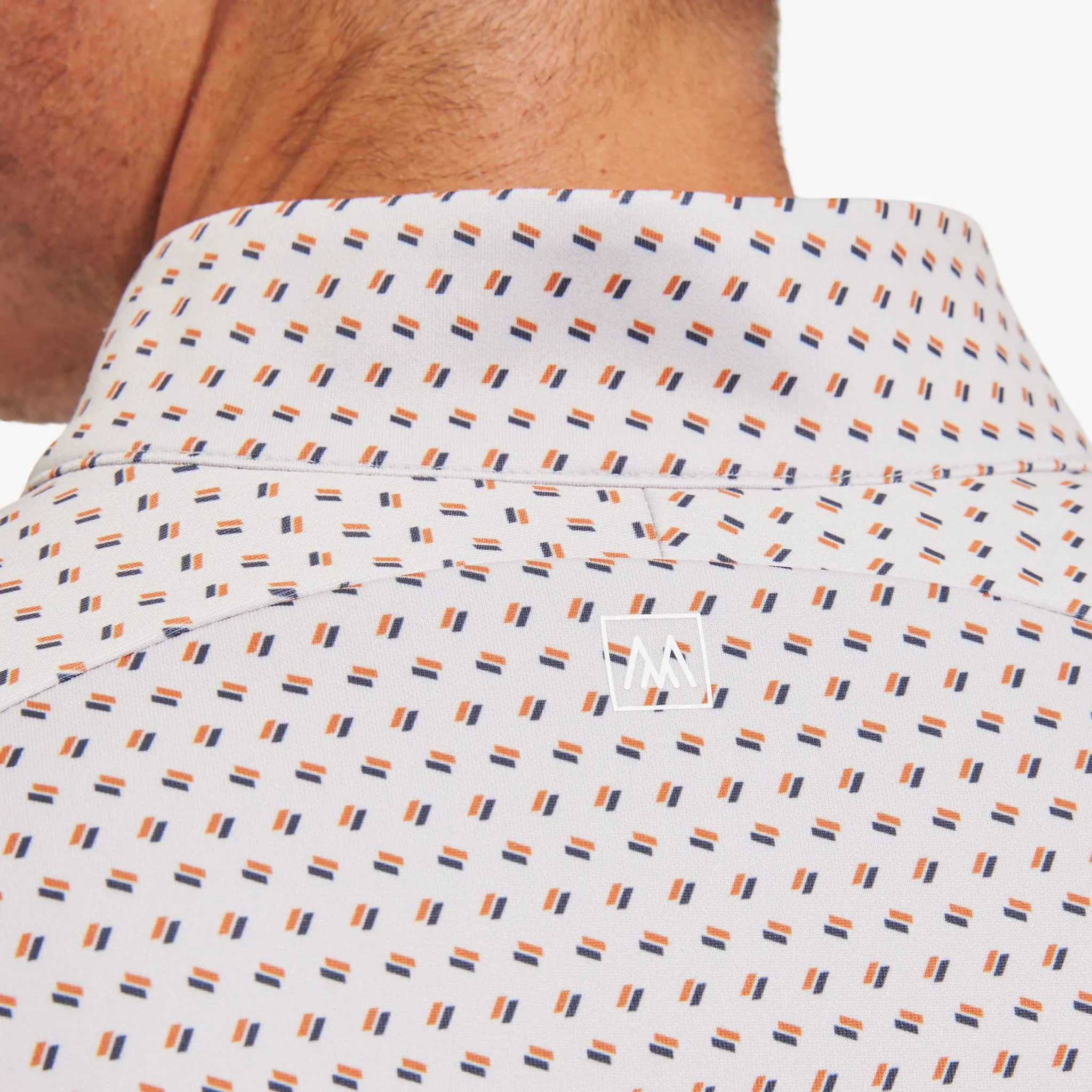 Light Gray Geo Print