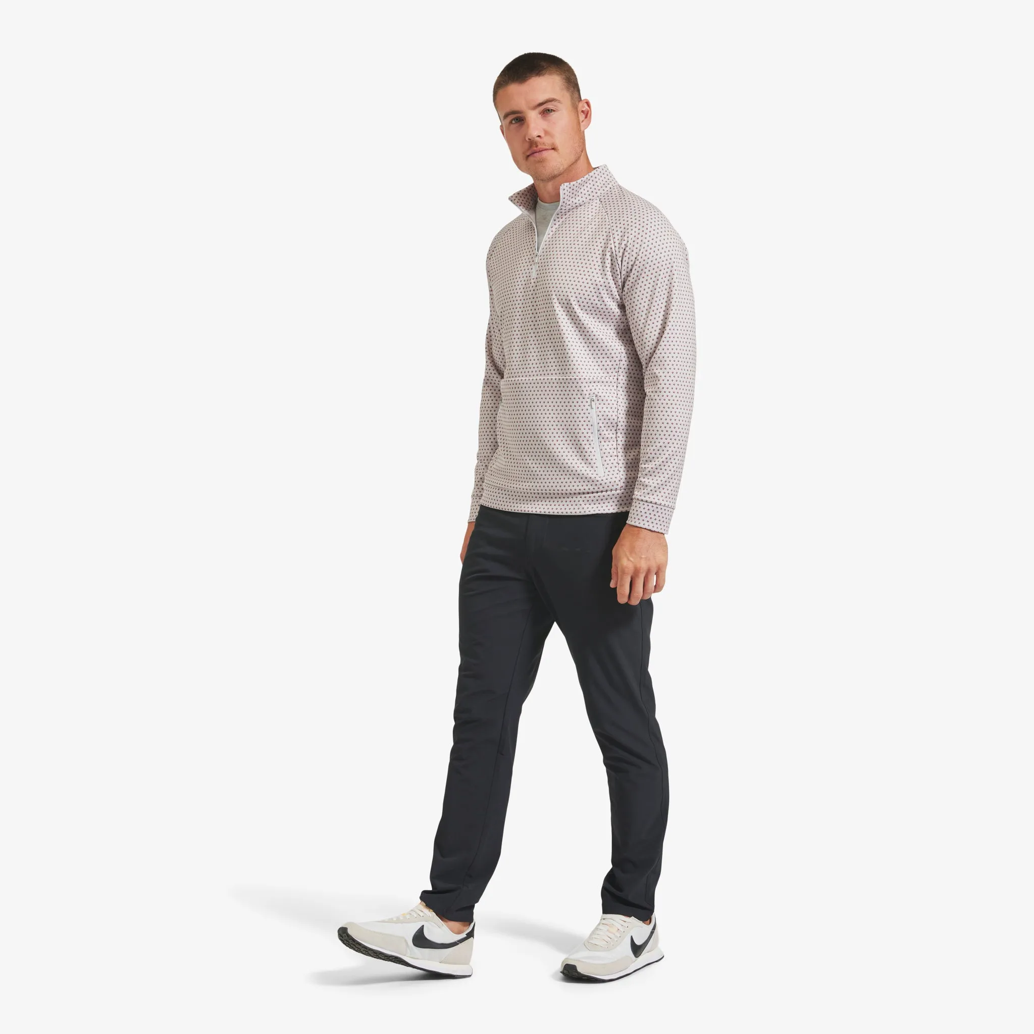 Light Gray Geo Print