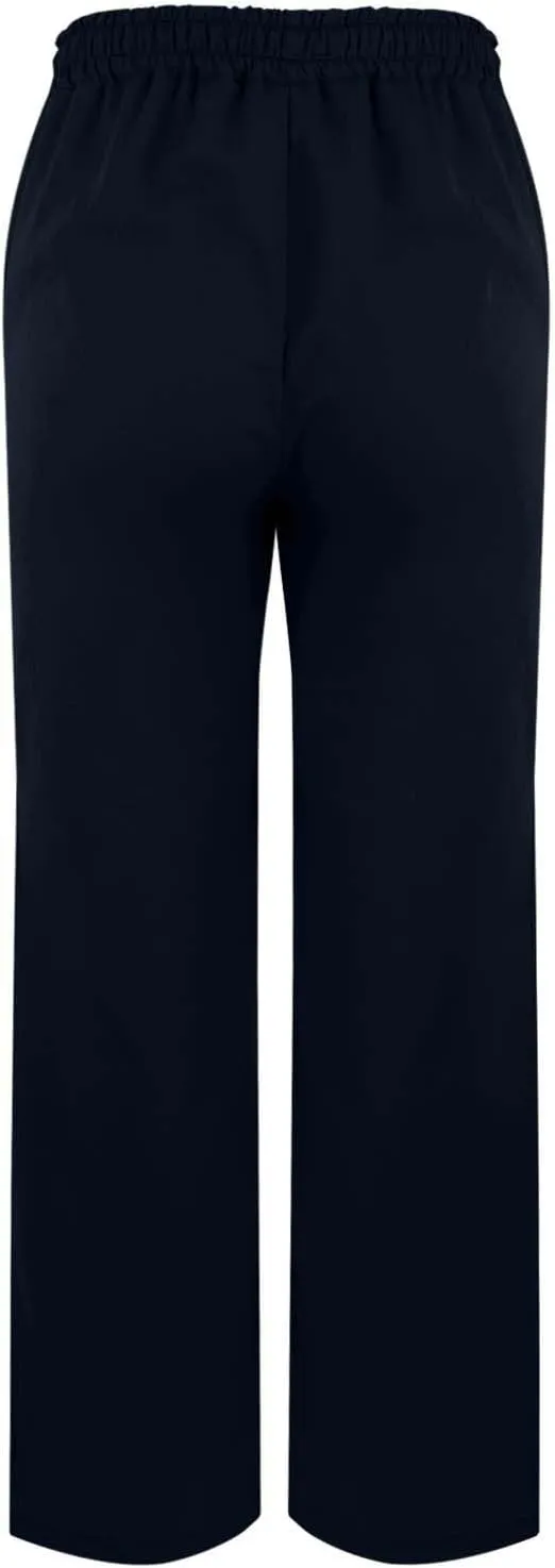 Linen Pants for Women 2025 Summer High Waist Elastic Straight Leg Pant Casual Loose Lightweight Beach Trousers