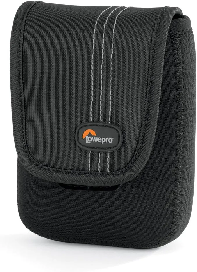 Lowepro Dublin 30 Slim Profile Pouches for Cameras and Compact Video Cameras - Black/Black