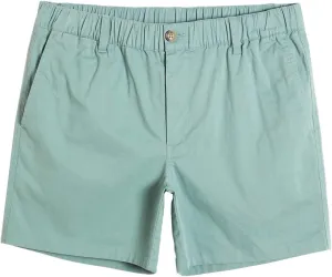 maamgic Men's Classic-fit 5.5" Cotton Casual Shorts Elastic Waistband with Multi-Pocket Daily Wear Walking Summer Outfit