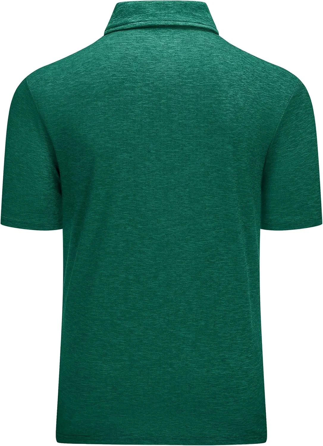 MAGCOMSEN Men's Short-Sleeve Polo,Golf Shirts for Men 3-Button Moisture Wicking,Athletic Outdoor Collared T-Shirt