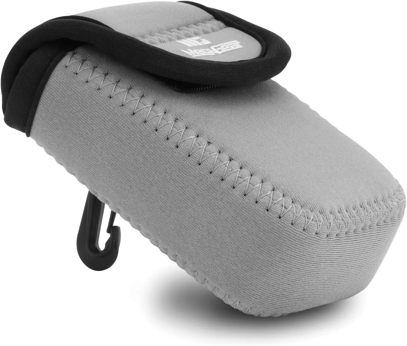 MegaGear Ultra Light Neoprene Camera Case Compatible with Fujifilm XF10, Gray, Compact (MG1539), PU Leather