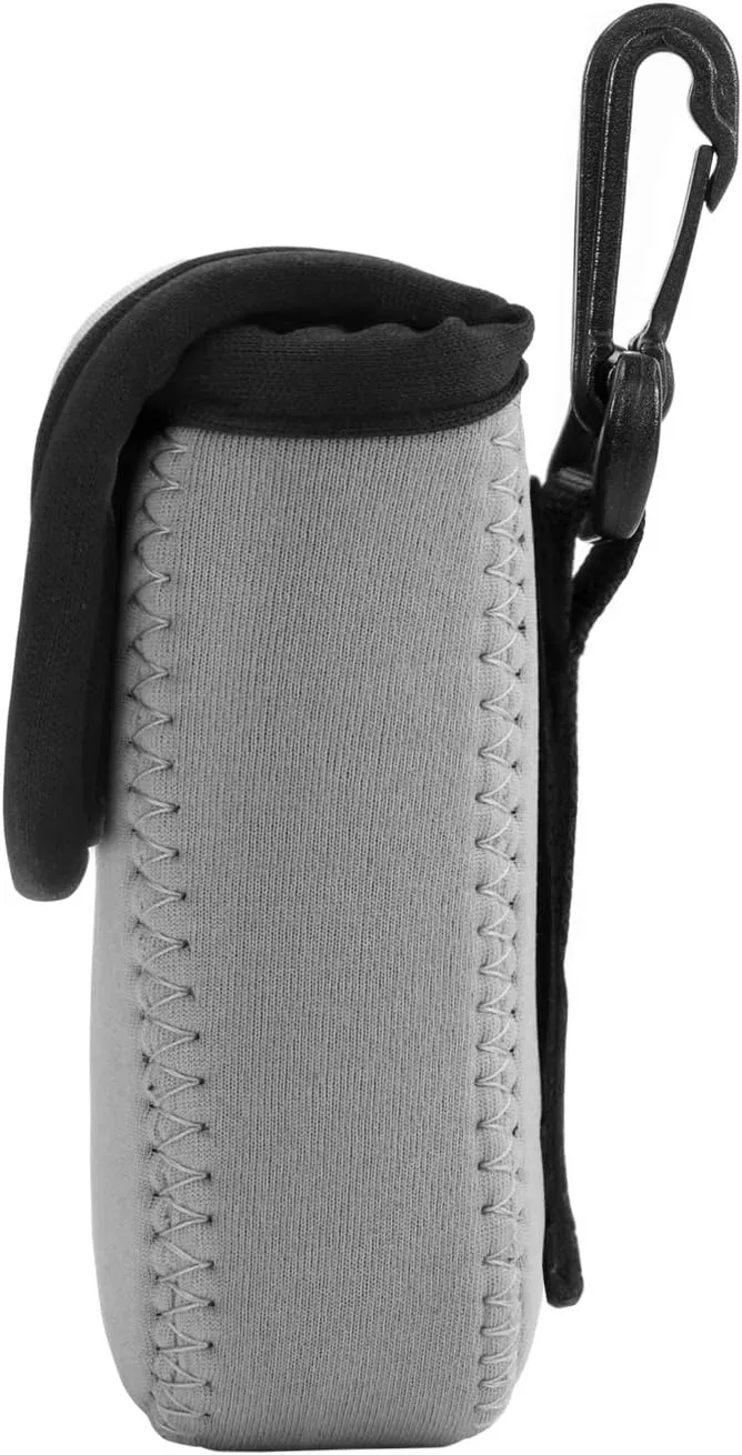 MegaGear Ultra Light Neoprene Camera Case Compatible with Fujifilm XF10, Gray, Compact (MG1539), PU Leather