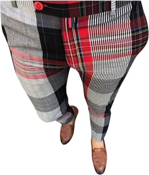 Men Slim Casual Pants Mens Relaxed fit Work Pants White Straight Leg Pants for Men Hiking Pants for Men Slim fit