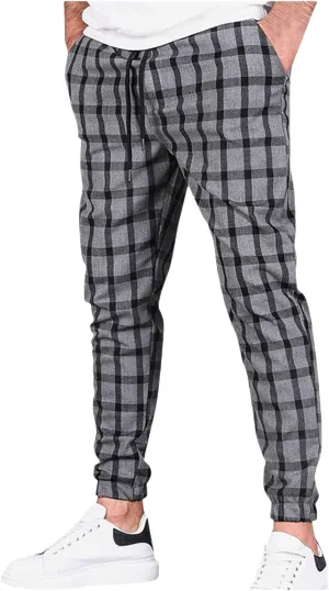 Mens Casual Slim Skinny Stretch Flat Front Solid Comfy Fashion Style Business Dress Slacks Chinos Pants