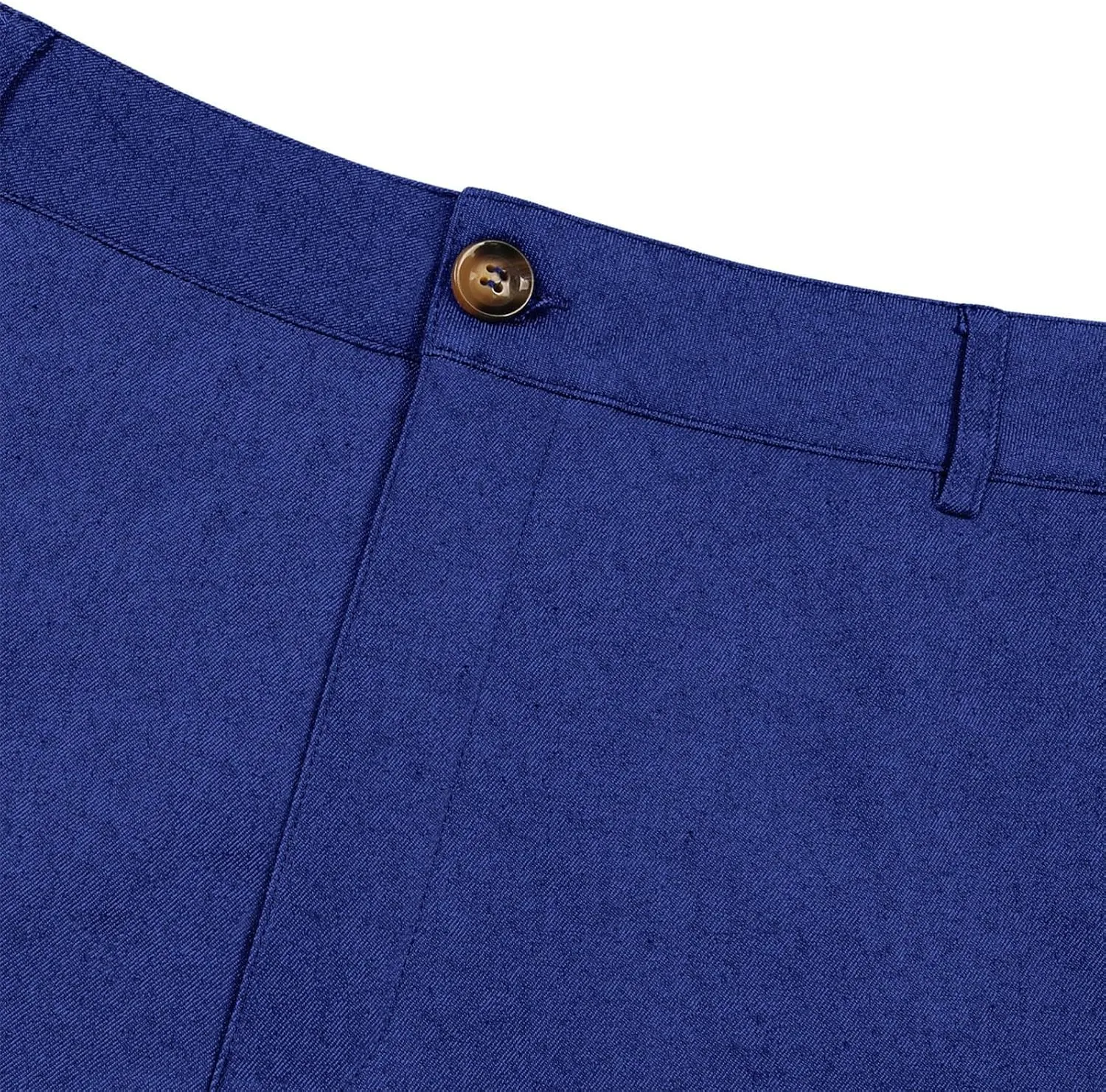 Men's Dress Pants Stretch Waist Business Casual Suit Pants Slim Fit Work Golf Pants with Pockets