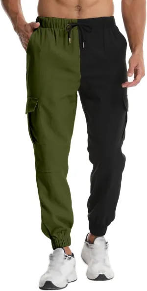 Mens Linen Loose Fit Boho Elastic Drawstring Waist Casual Beach Yoga Travel Baggy Work Pajama Trousers Pants
