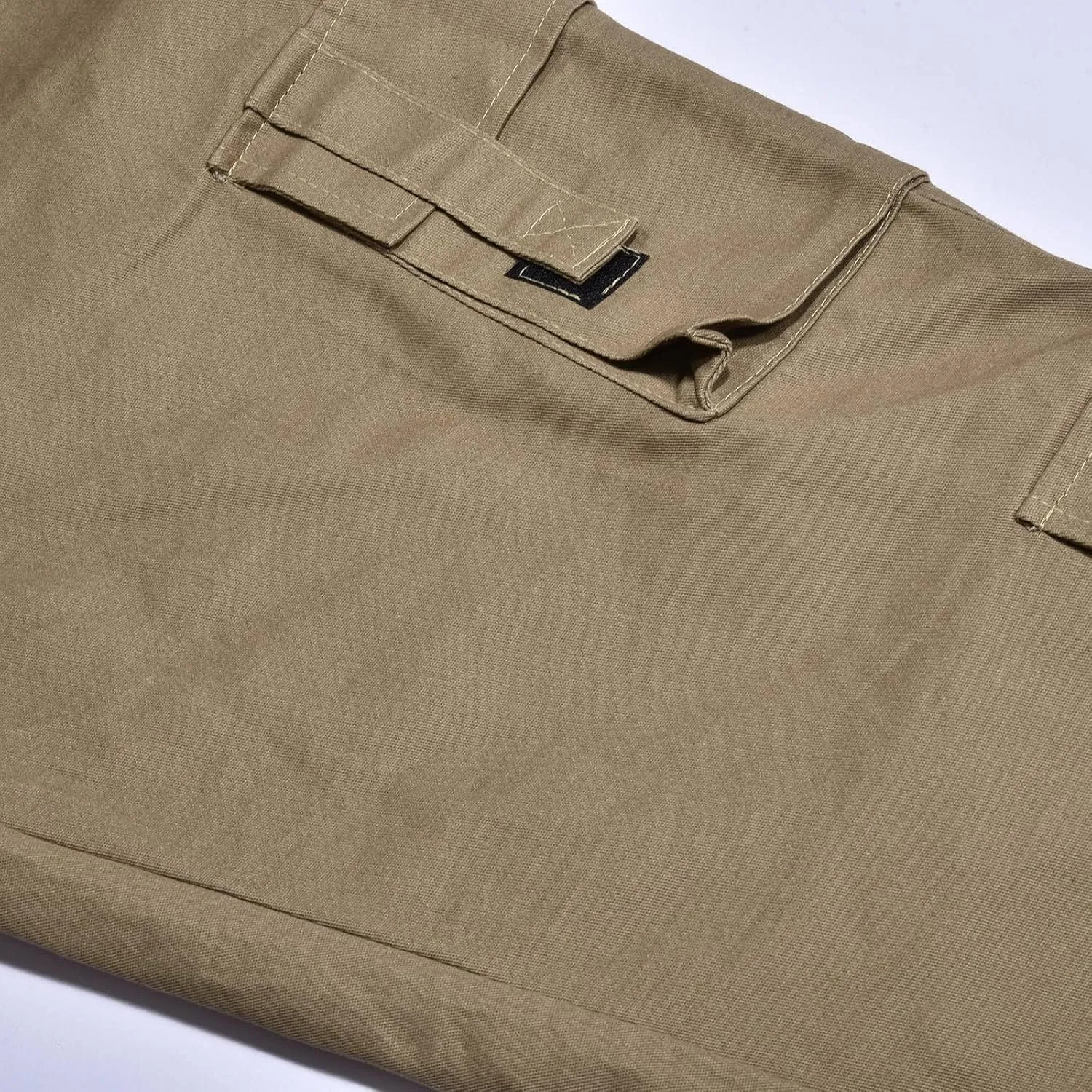 Mens New Loose Casual Cargo Pant Outdoor Tactical Combat Straight Trousers Military Drawstring Multi Pockets Fashion Overalls