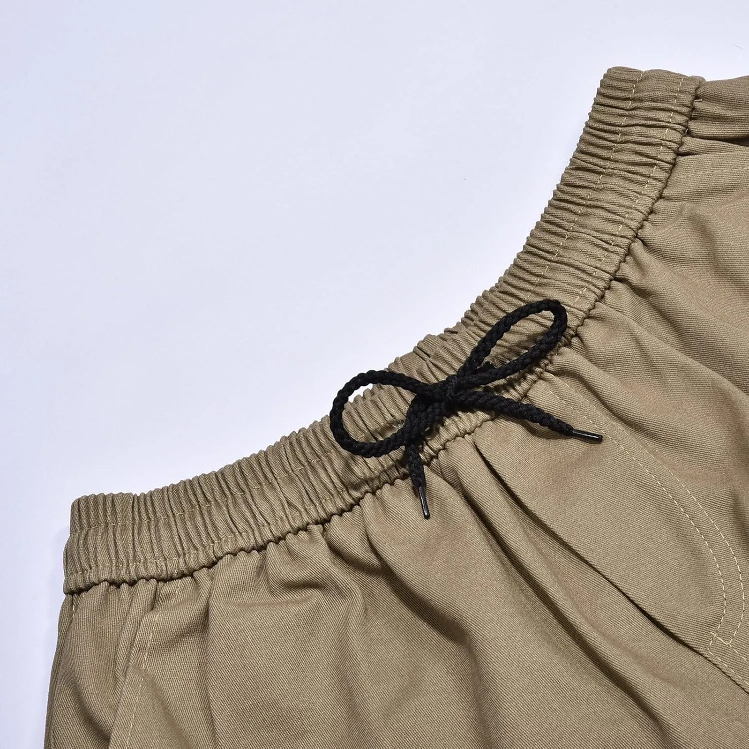 Mens New Loose Casual Cargo Pant Outdoor Tactical Combat Straight Trousers Military Drawstring Multi Pockets Fashion Overalls