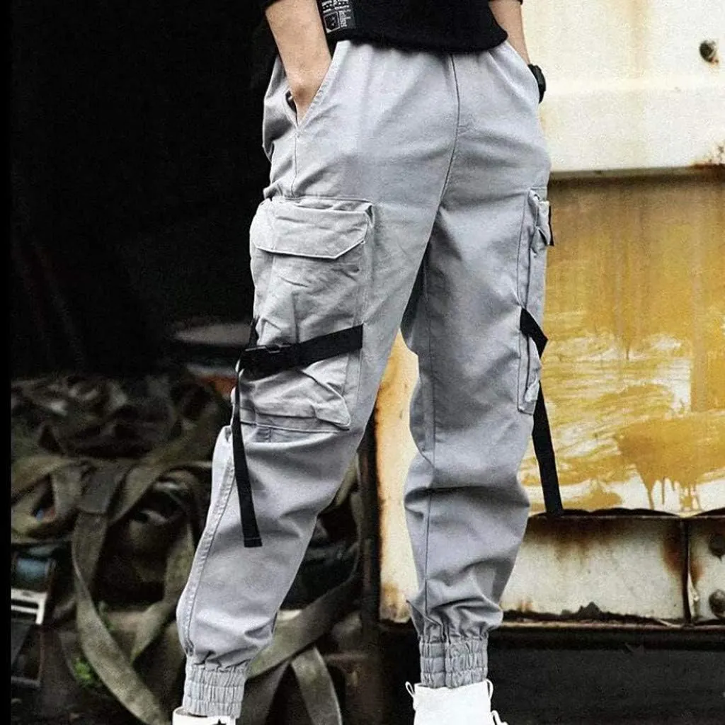 Men's Wide Leg Flare Sweatpants Slim Fit Stretch Pants for Men Skinny Fit Black Slacks Men Men's Sports Track Pants