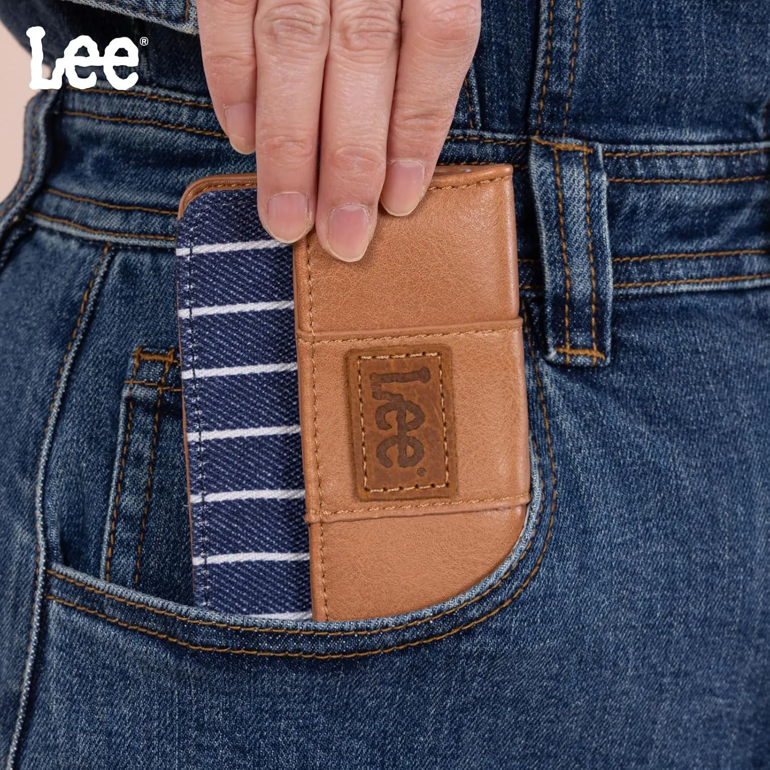 Montana West x Lee Small Wallet for Women Compact Credit Card Holder Wallet Purse