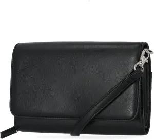 Mundi Anti Theft Slim & Compact RFID Crossbody Bag For Women Travel Purse Handbag Wallet Vegan Leather
