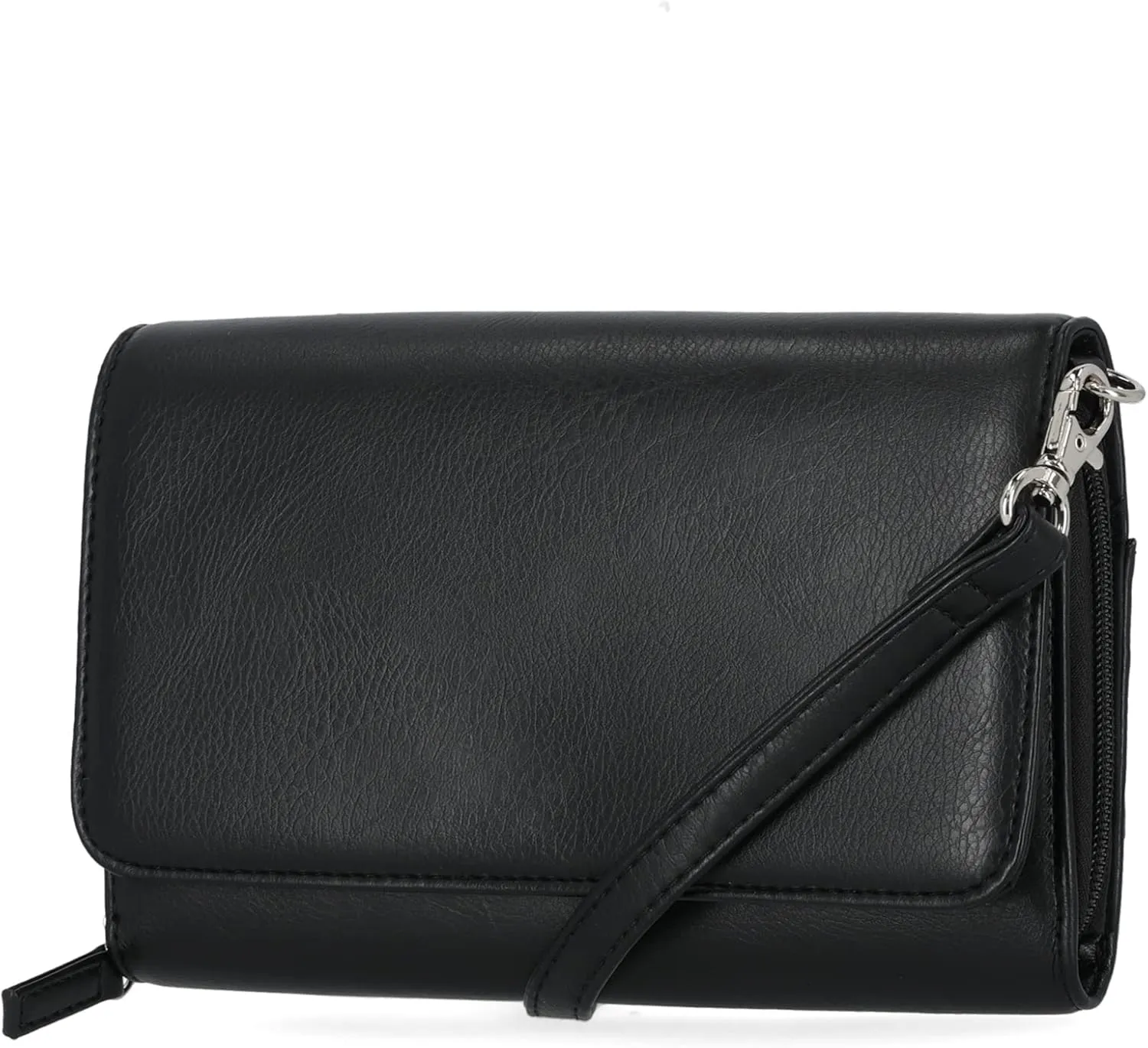 Mundi Anti Theft Slim & Compact RFID Crossbody Bag For Women Travel Purse Handbag Wallet Vegan Leather