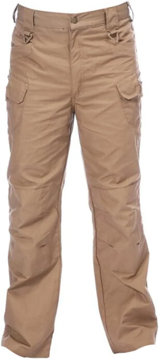 Muscularfit Cargo Pants Men Camouflage Buckle Zipper Straight Tooling Trousers Multi Pockets Causal Cotton Outdoor Sweatpant