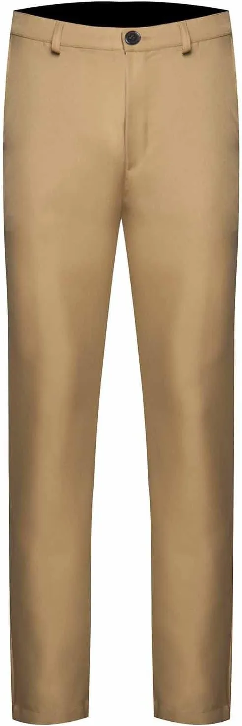 Muscularfit Mens Work Pants Regular Fit Casual Daily Holiday Solid Straight Legs Fashion Formal Business Suit Pants Trousers