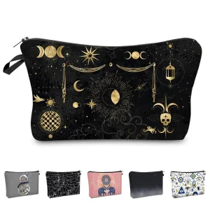 Noozion Makeup Bag for Purse Cute Cosmetic Bag Travel Toiletry Bag Pouch Waterproof Organizer Bag for Women Girls
