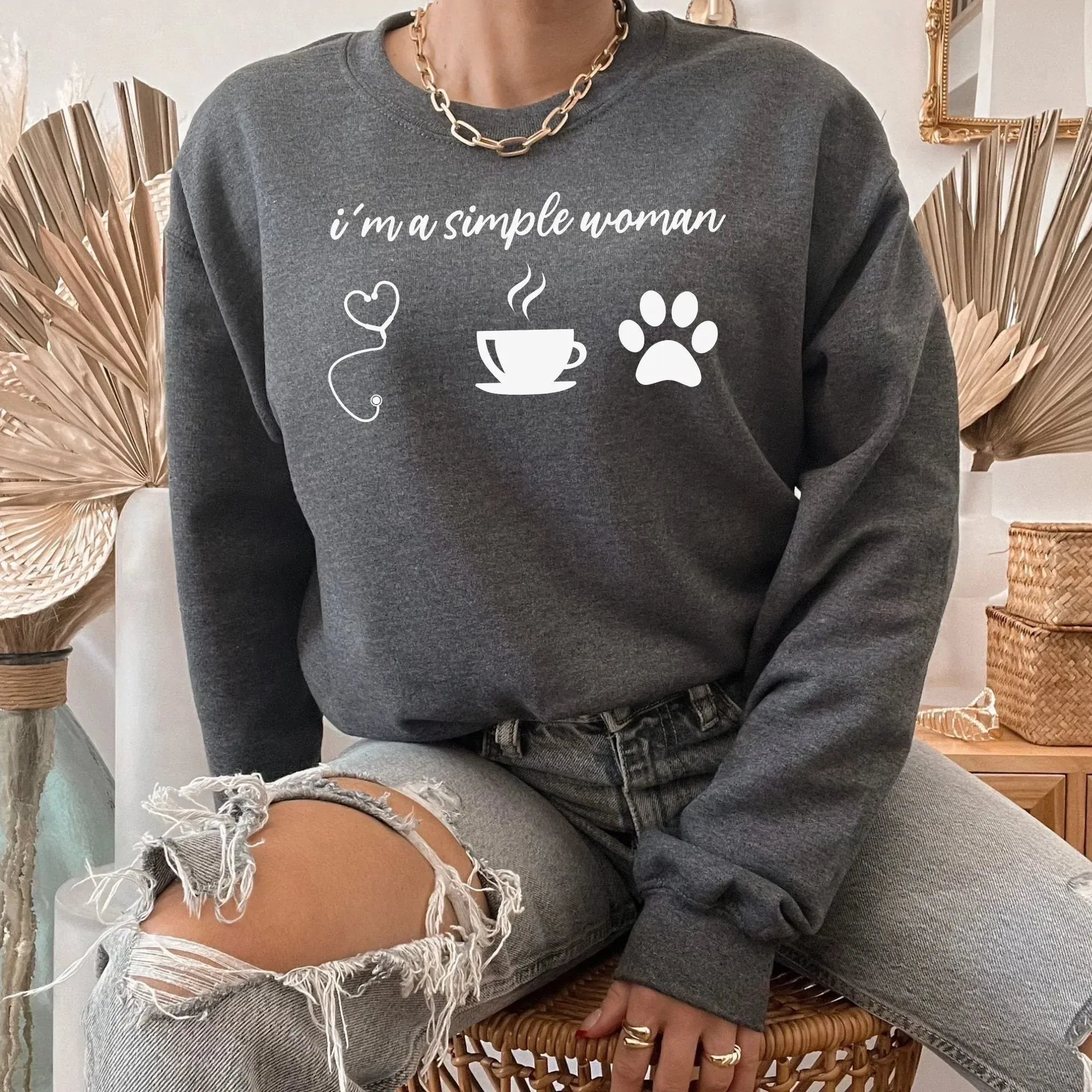Nurse Shirt, Nurse Sweatshirt for Dog Mom