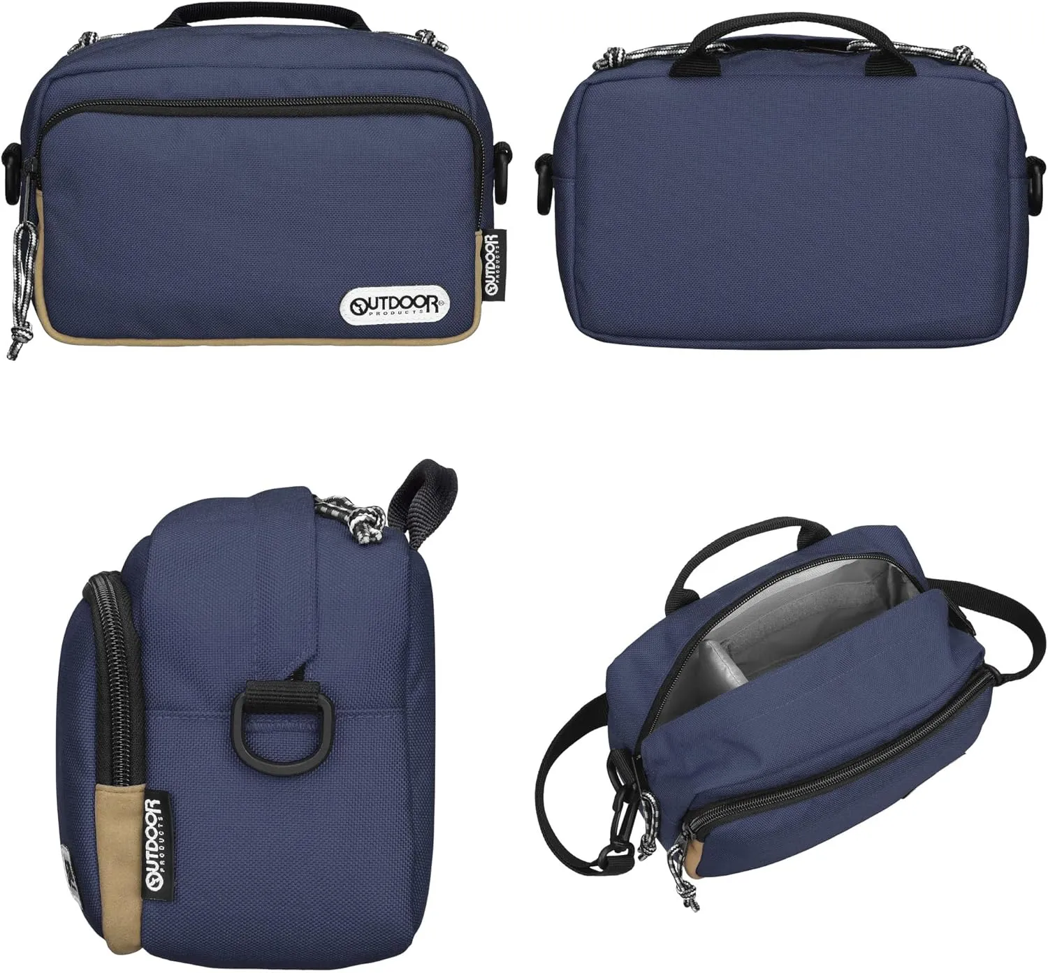 OUTDOOR PRODUCTS Camera Shoulder Bag 03 0.7 gal (2.5 L) Compact Bag Can Be Used As Inner Bag