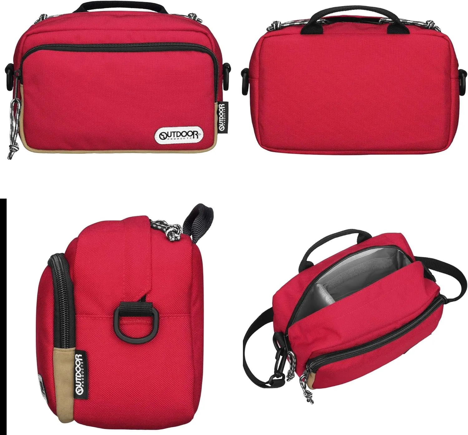 OUTDOOR PRODUCTS Camera Shoulder Bag 03 0.7 gal (2.5 L) Compact Bag Can Be Used As Inner Bag