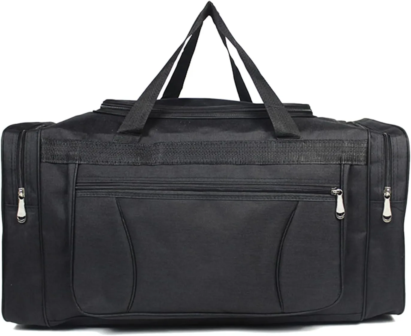 Oxford Waterproof Travel Bag, Travel Garment Bag Multi Pockets Oxford Fabric Travel Bag for Gentlemen(Black)