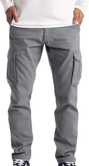 Pants for Men Cargo Pants Sports Casual Jogging Trousers Lightweight Hiking Work Pants Outdoor Pant
