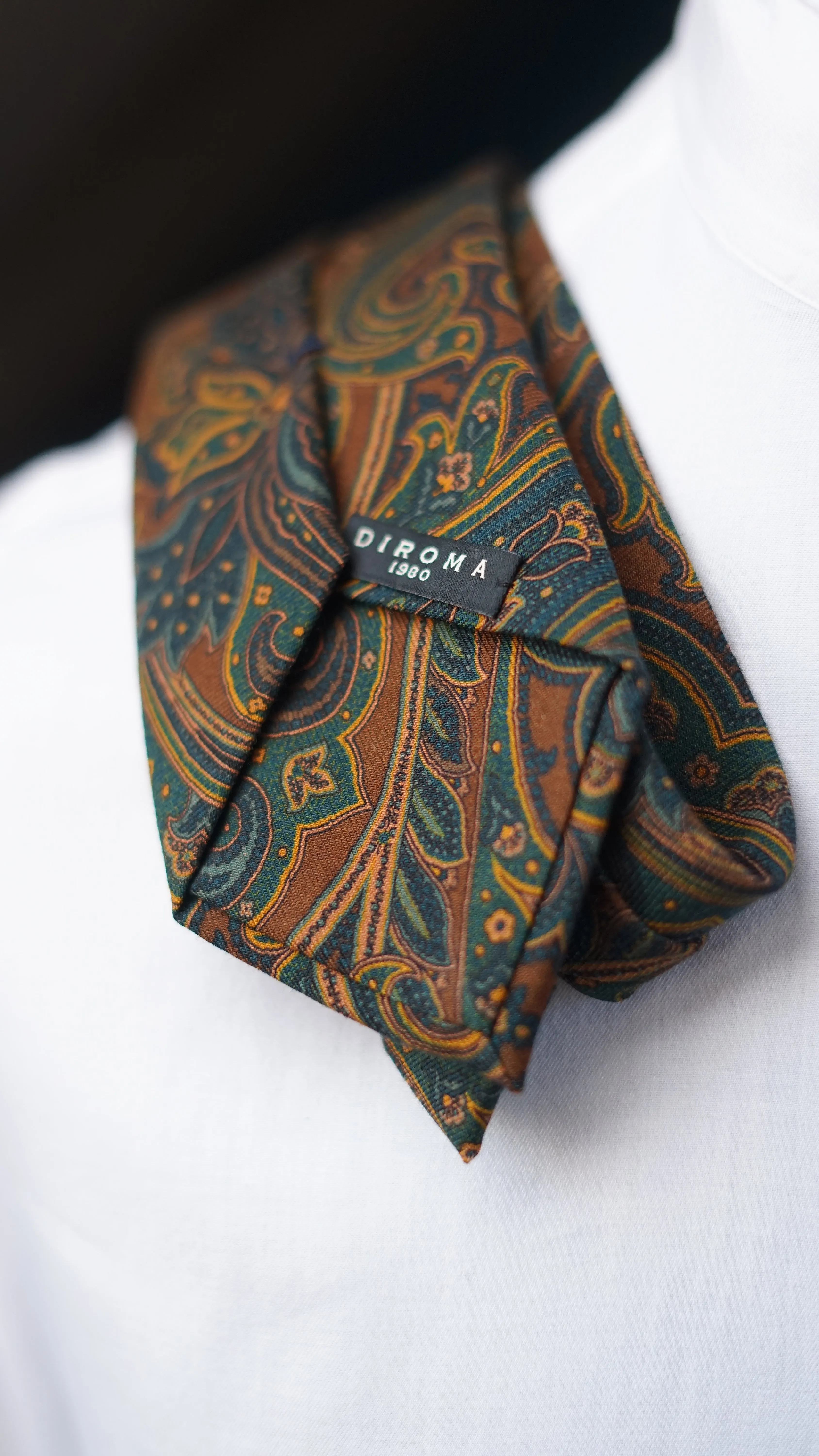 Patrizia Soft Wool Necktie (Made to Order)