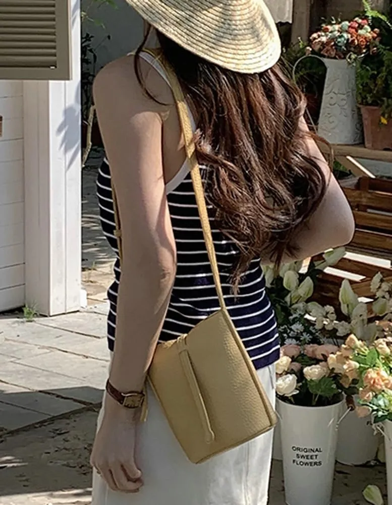 Rungion Womens Vegan Leather Phone Purse Casual Compact Crossbody Handbag Mini Shoulder Bag Adjustable Pouch for Daily Use