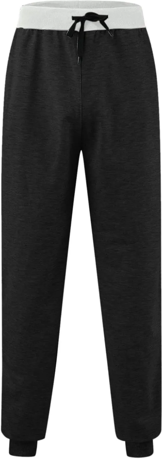 sdbrld Sweatpants For Men Men's Cotton Sport Joggers Fashion Solid Drawstring Cargo Pants Hiking Running Sweatpants Trousers