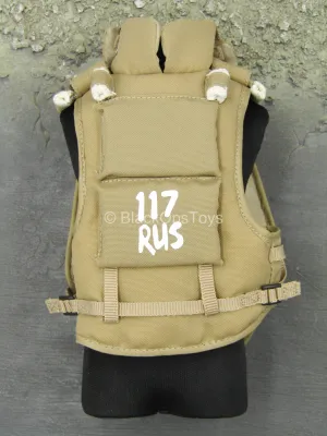 Slavic Warrior - Tan Plate Carrier Vest