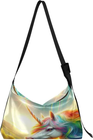 Stars in the Sky with Tree Shoulder Bag Leather, Leather Crossbody Shoulder Bag, Large Crossbody Bags Large Size