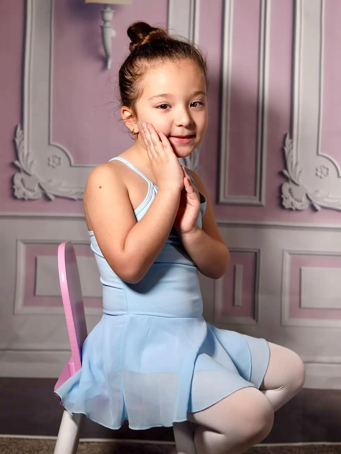 Stelle Toddler Ballet Leotards for Girls,Dance Leotard for Girls,Camisole Toddler Ballet Outfit for Studio Outdoor Daily Wear