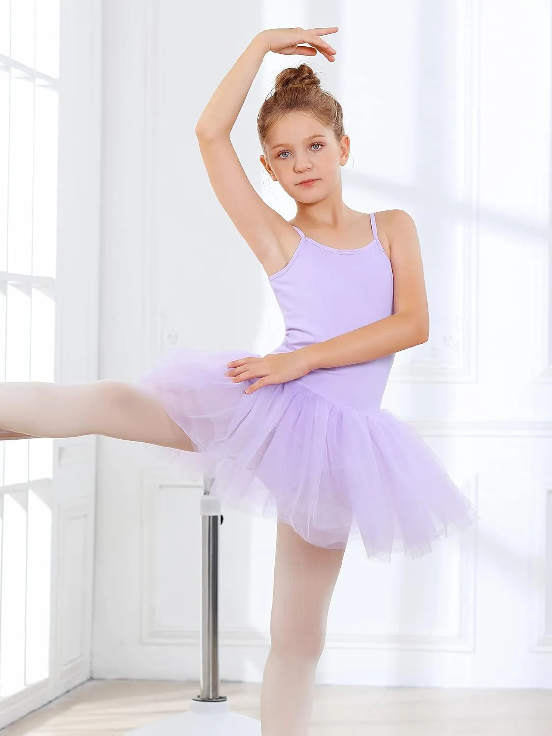 Stelle Toddler Ballet Leotards for Girls,Dance Leotard for Girls,Camisole Toddler Ballet Outfit for Studio Outdoor Daily Wear