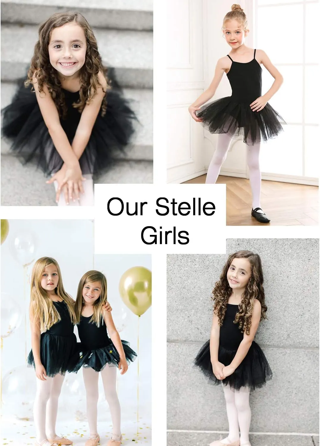 Stelle Toddler Ballet Leotards for Girls,Dance Leotard for Girls,Camisole Toddler Ballet Outfit for Studio Outdoor Daily Wear