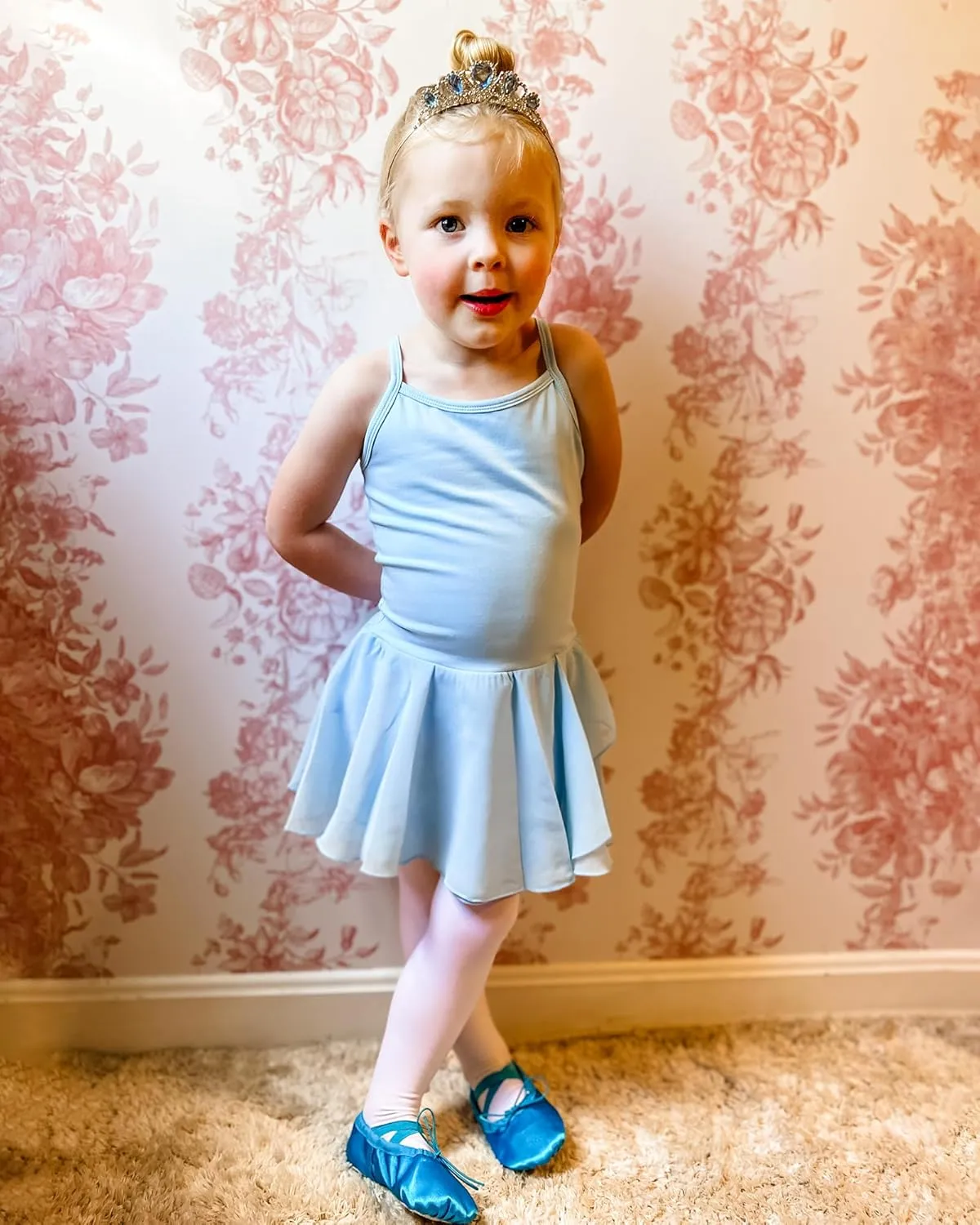 Stelle Toddler Ballet Leotards for Girls,Dance Leotard for Girls,Camisole Toddler Ballet Outfit for Studio Outdoor Daily Wear