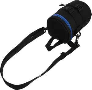 Sturdy Polyester Camera Bag Lens Bag Water Resistant Camera Lens Case Compact and Stylish Fit for Dslr Camera Random Color