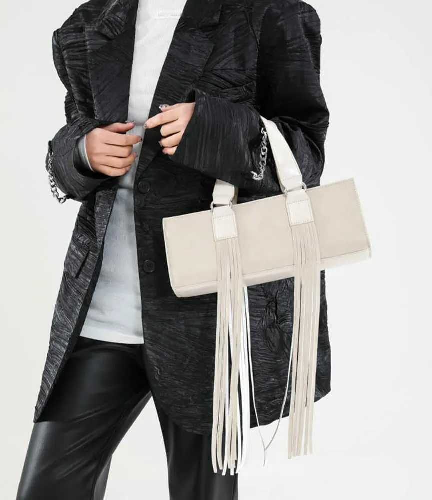 Stylish Crossbody Bags for Women Vintage Handbags for Women 2025 Suede Bag with Tassel Shoulder Bag Satchel Purse 2025 Trendy