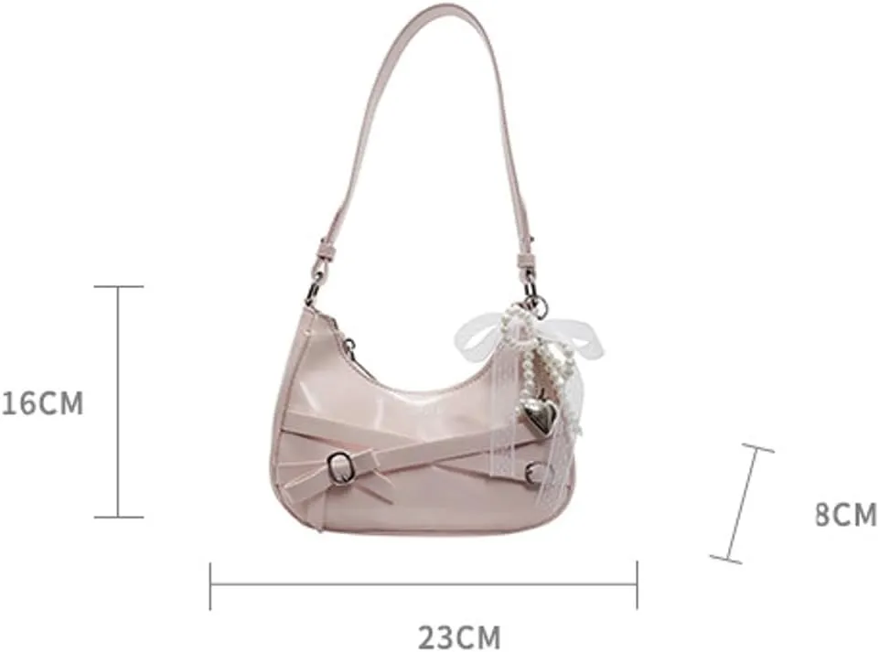 Stylish Retro PU Leather Cross Body Bag Adjustable Strap Shoulder Bag Cross Design Hobo Bags for Women 2025