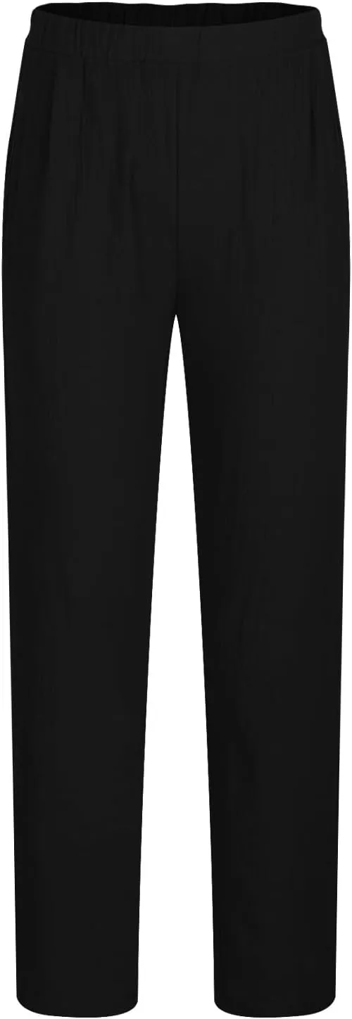 Sweatpants for Men 2024 Summer Trendy Cotton Linen Trousers Elastic Waist Sports Pants Straight Leg Pants with Pokets
